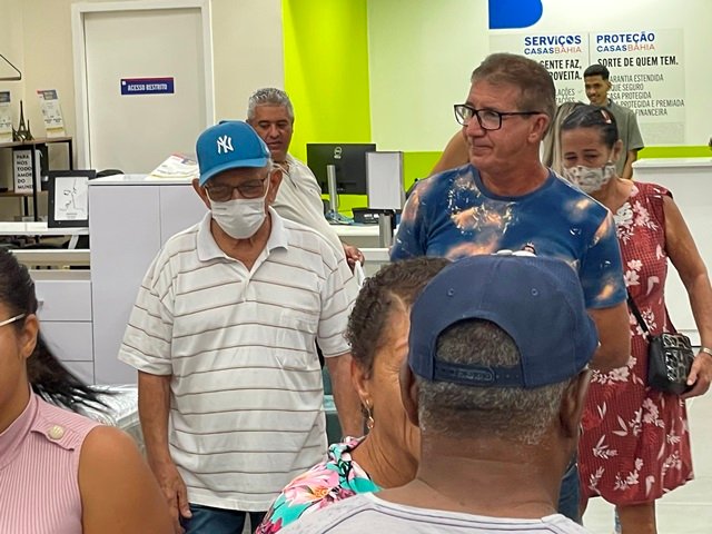 Inauguração das Casas Bahia em Colíder