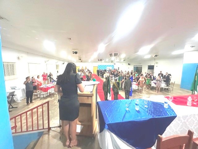 Posse Presidente Valdir Salustiano Rotary Club de Colider parte 001