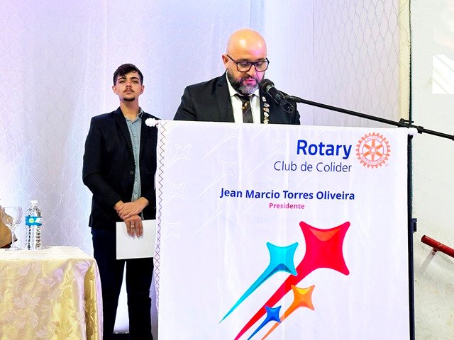 Jean Torres é o novo Presidente do Rotary Club de Colíder