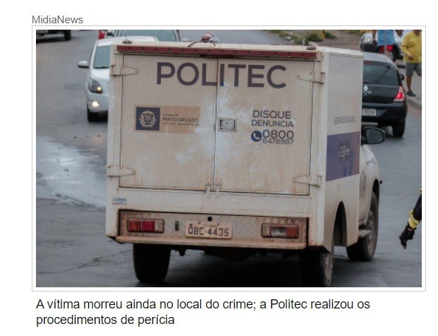 Homem é executado a tiros na frente do filho de 2 anos em MT