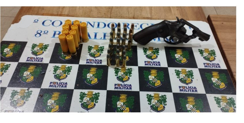 Homem embriagado dispara seis tiros dentro de residência e agride filha de sua companheira