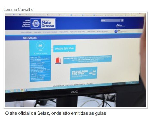 Bandidos criam falso portal do Detran para receber o IPVA