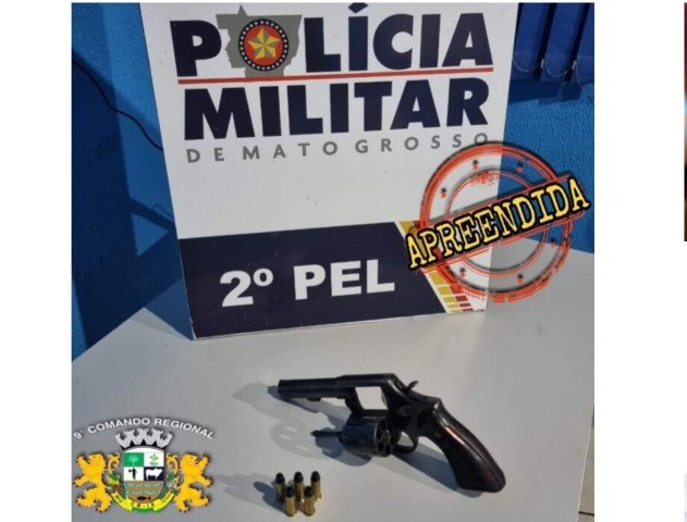 Homem é detido com arma de fogo após briga em Festa em Nova Canaã/MT