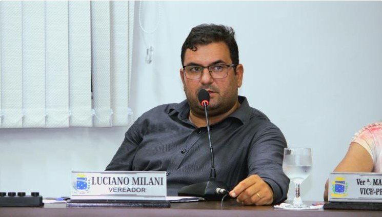 Vereador Luciano Milani apresenta solicitação para melhorar o trânsito na travessia urbana de Colíder e adequação de rotatória em frente ao posto de combustível Coronel