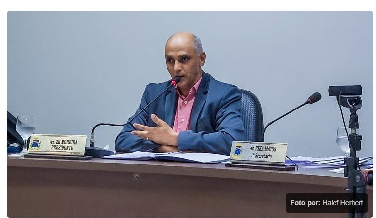 Vereador presidente da Câmara Zé Moreira apresenta projeto de lei para declarar a Ordem de Ministros Evangélicos de Colíder - OMEC como entidade de utilidade pública
