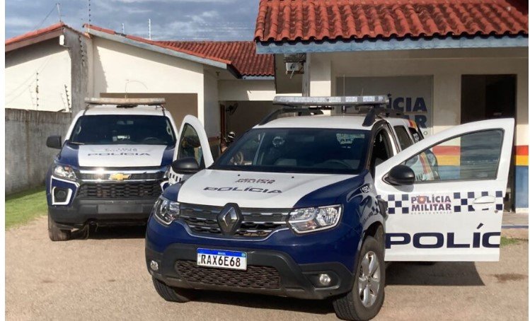 PM de Guarantã prende homem após ele agredir e ameaçar com facão ex companheira e filhos.