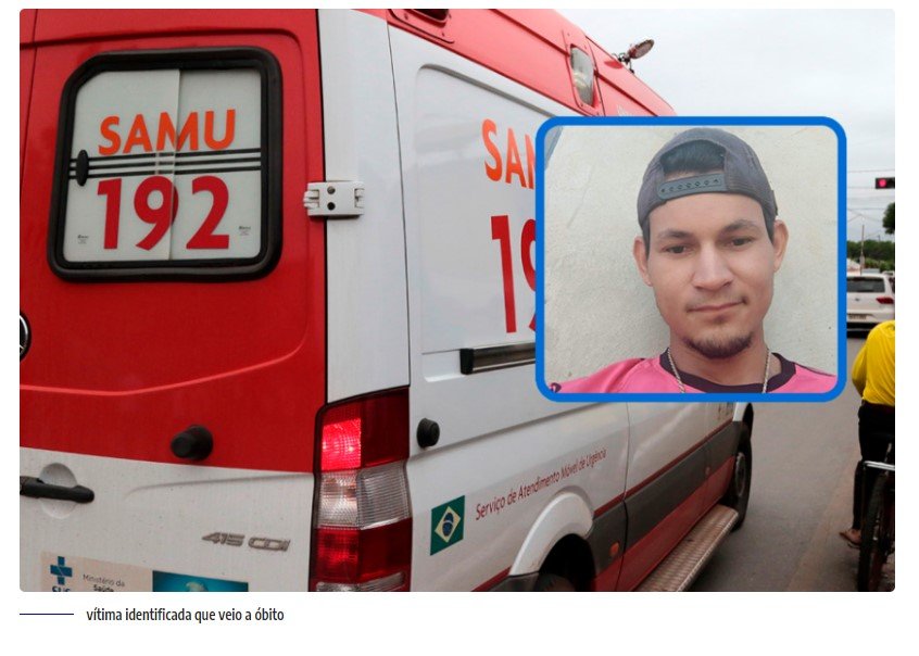 Morre jovem após queda de motocicleta na MT 338, saída para Novo Horizonte do Norte
