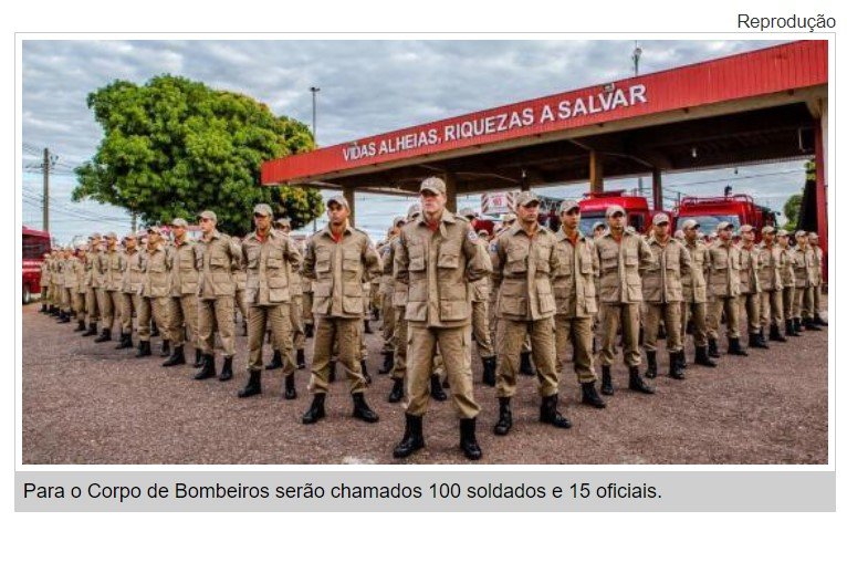 Governo convoca aprovados em concurso para PM e Bombeiros; veja nomes