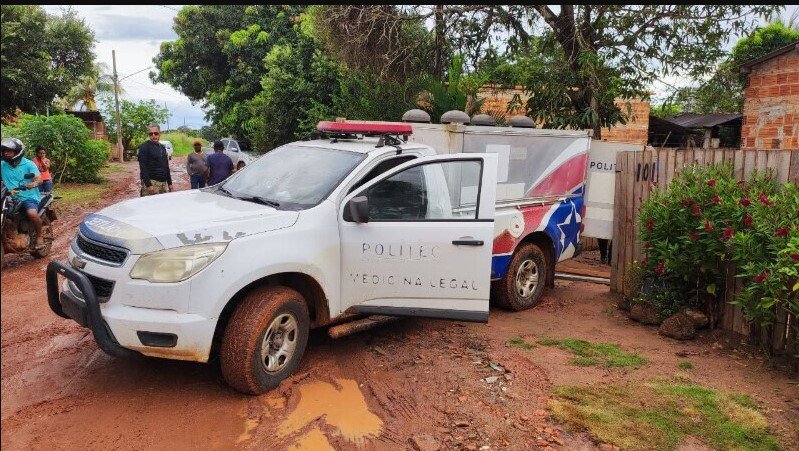 Idoso é preso por matar sobrinho com golpe de faca em Cáceres