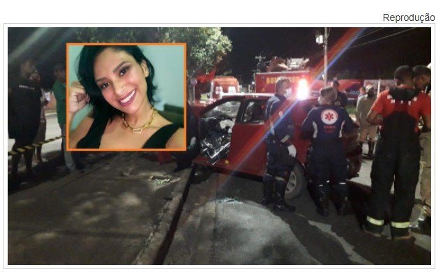 Mulher perde controle de carro e morre ao bater em árvore em Várzea Grande