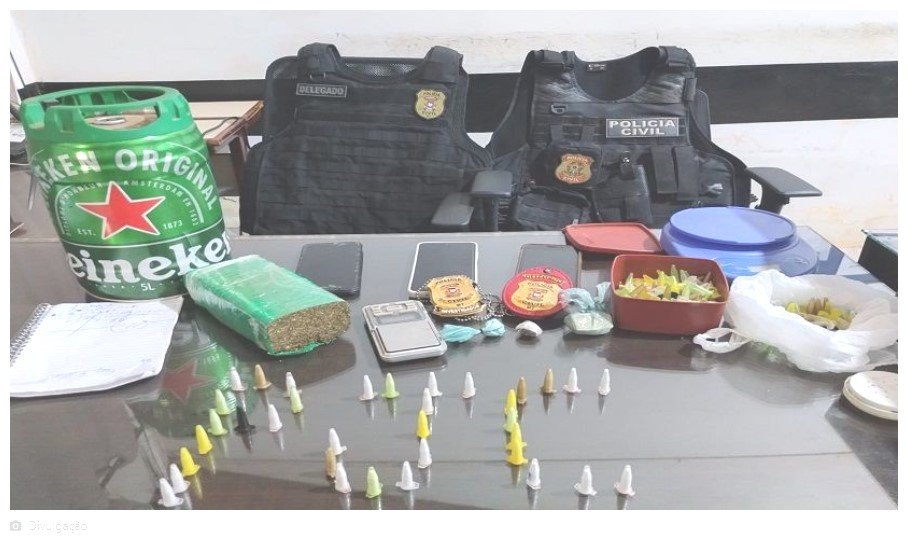 Polícia Civil prende traficante que agia no interior de Mato Grosso.