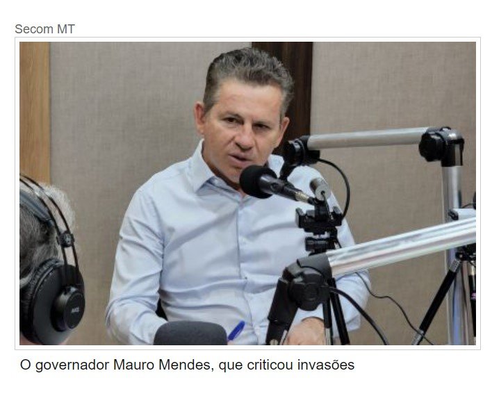Mendes: 'É justo lutar por terra, mas não admitirei invasão'