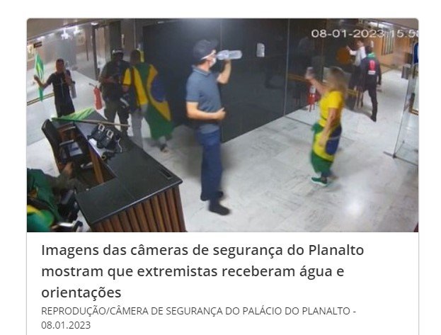 PF diz ao Supremo que recebeu mais de 4 mil horas de gravação do 8 de Janeiro