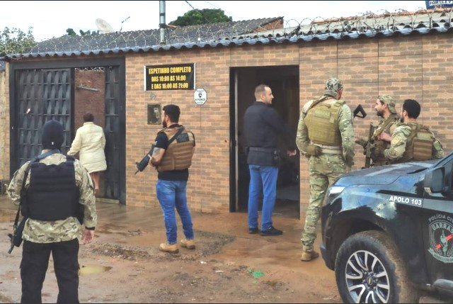 Polícia faz ação contra quadrilha que traficava maconha em MT e MS