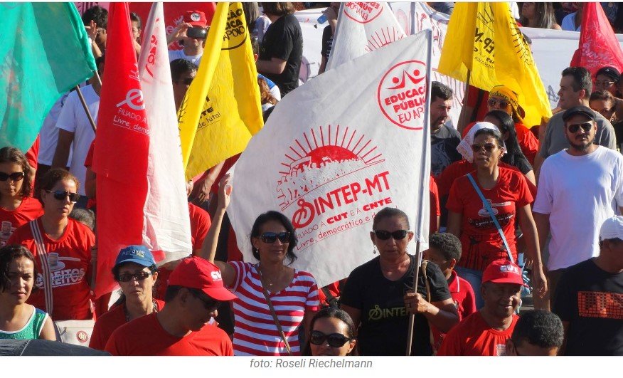 Sintep-MT convoca professores para paralisação nacional