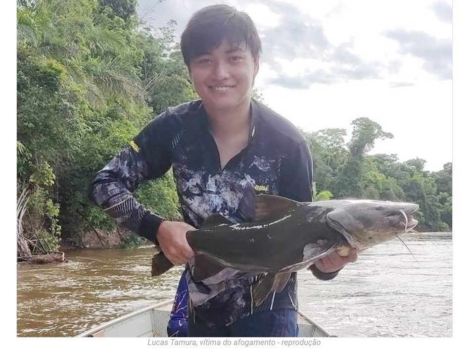 Jovem morre afogado durante pescaria em rio de MT