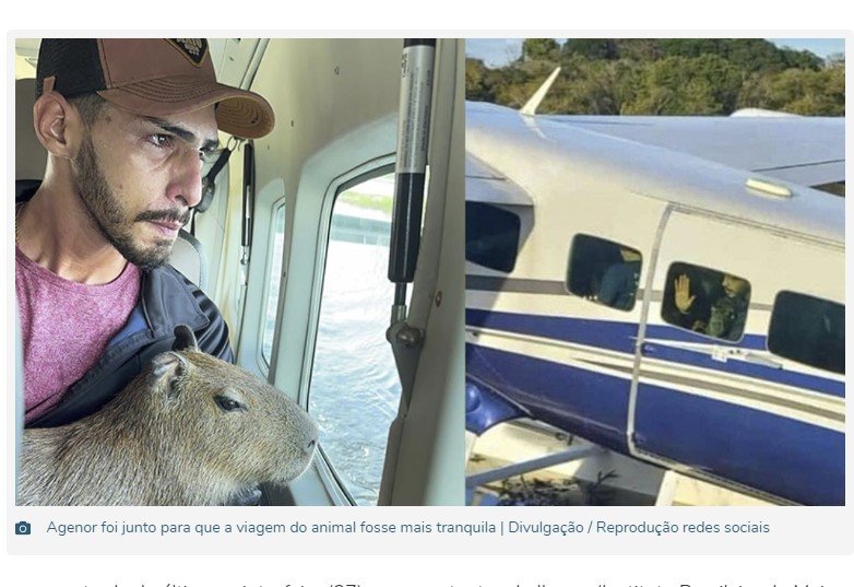 Ribeirinho perde capivara após 'intromissão' de Luisa Mell