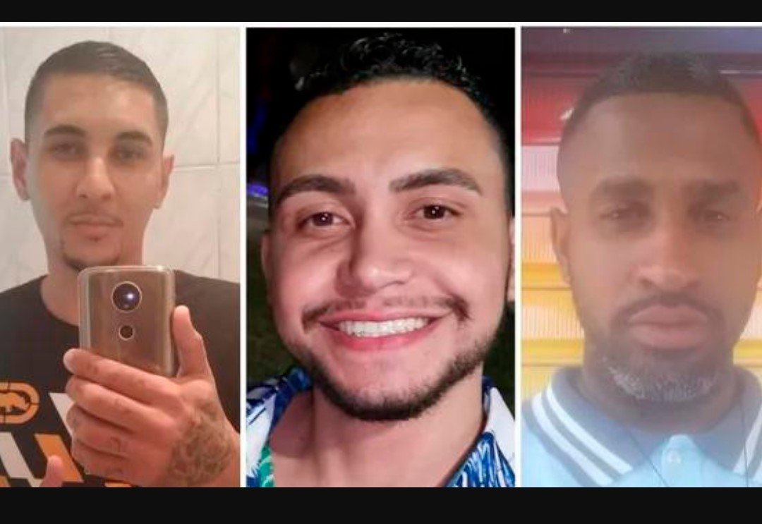 Vídeo mostra momento em que trio é sequestrado no interior