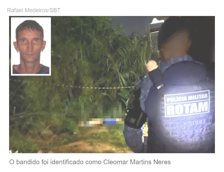Traficante morre após troca de tiros com a Rotam em Cuiabá