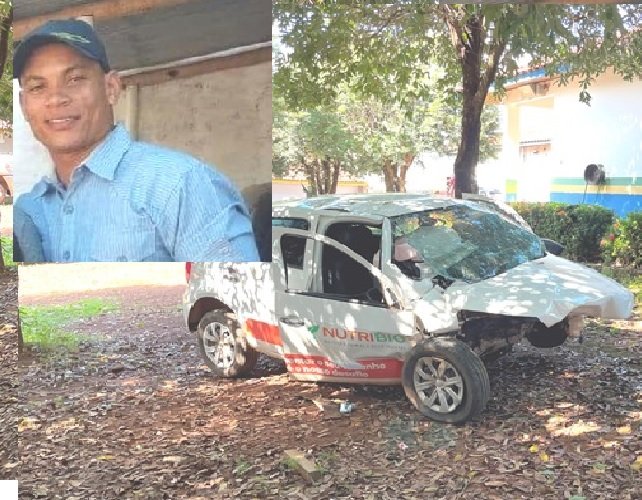 COLÍDER: Medico Veterinário morre após bater de frente com pedra nas margens da MT-320. (Fotos)