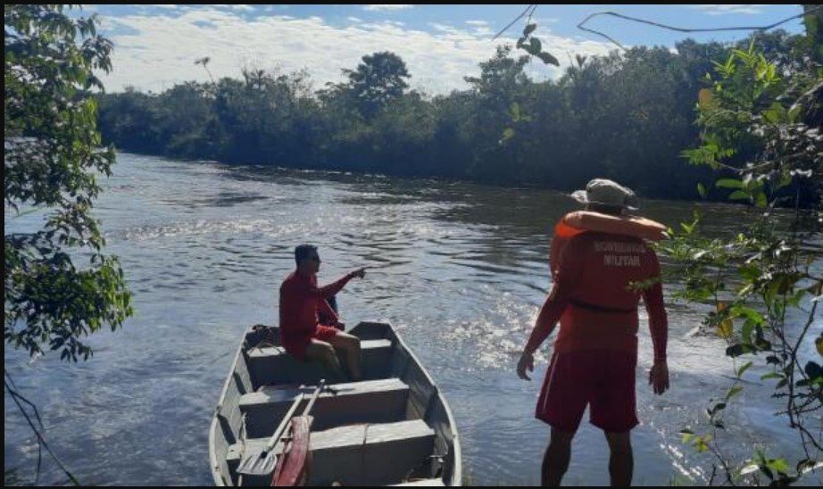 Bombeiros encontram corpo de jovem após 2 dias desaparecido no rio das Mortes