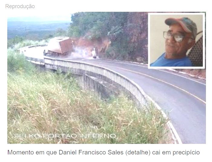 Um ano após queda de penhasco, motorista ainda tem sequelas