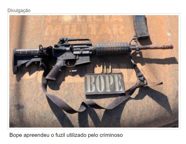 Bandido morto foi encontrado após tentar abordar caminhoneiro