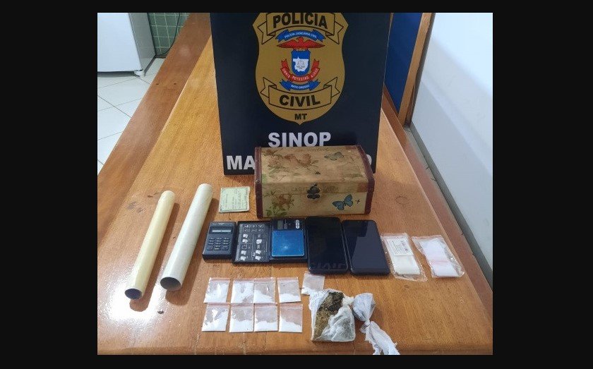 Tatuador é preso por usar estúdio como 'boca de fumo' em Mato Grosso