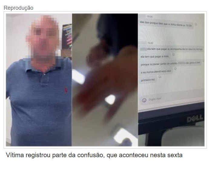 Mulher diz ter sido agredida por dono de gráfica e registra B.O.