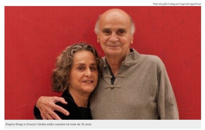 Casada com Drauzio Varella, atriz Regina Braga diz acreditar que todos são bissexuais