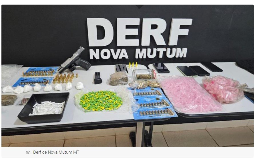 Operação da Polícia Civil cumpre 65 mandados contra traficantes associados em cidade de MT