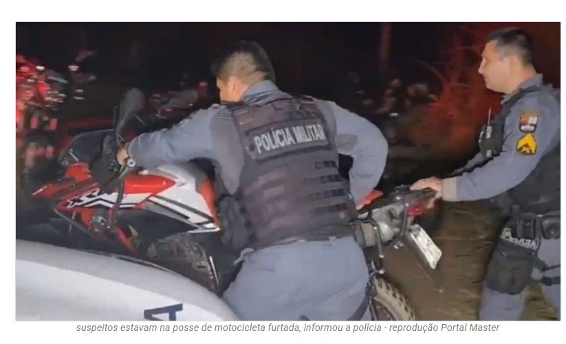Suspeito com motocicleta furtada morre em confronto com a polícia em Sinop