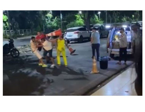 Vídeo mostra briga entre 'bravões e ninfetas' em avenida de Cuiabá