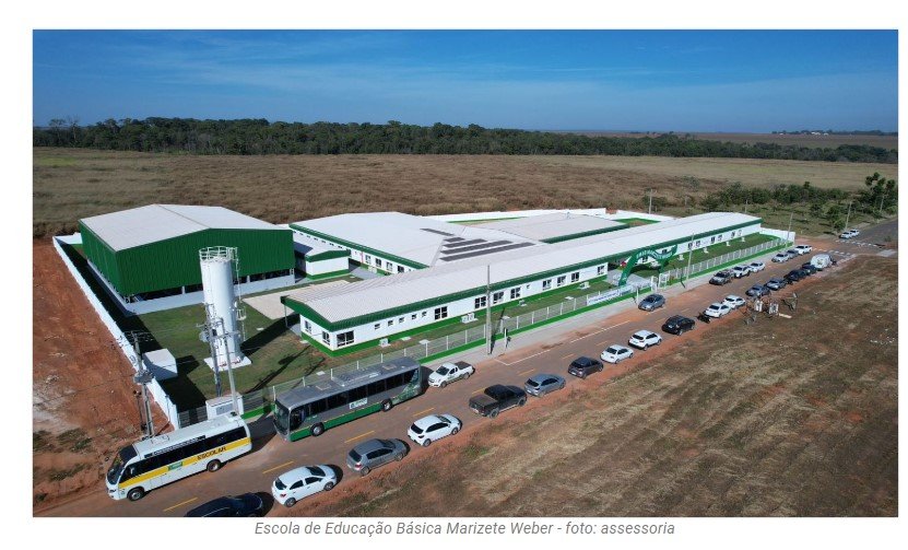 Escola construída em 150 dias é inaugurada em Sinop