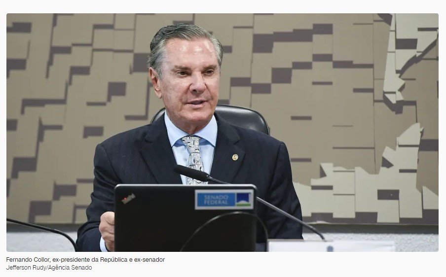 STF condena Fernando Collor por corrupção passiva e lavagem de dinheiro