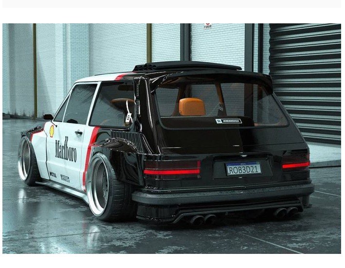 A Volkswagen Brasília Marlboro: A customização que está deixando os fãs alucinados!