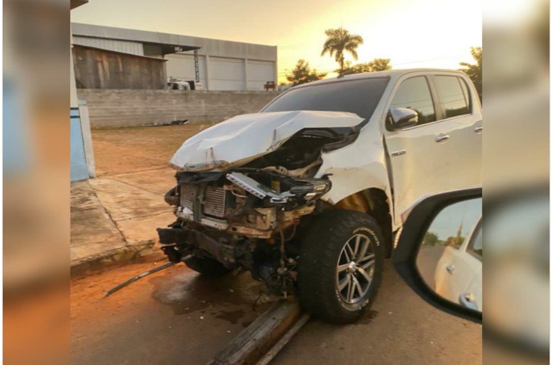 Produtor rural preso após destruir conveniência com camionete é solto depois de pagar fiança