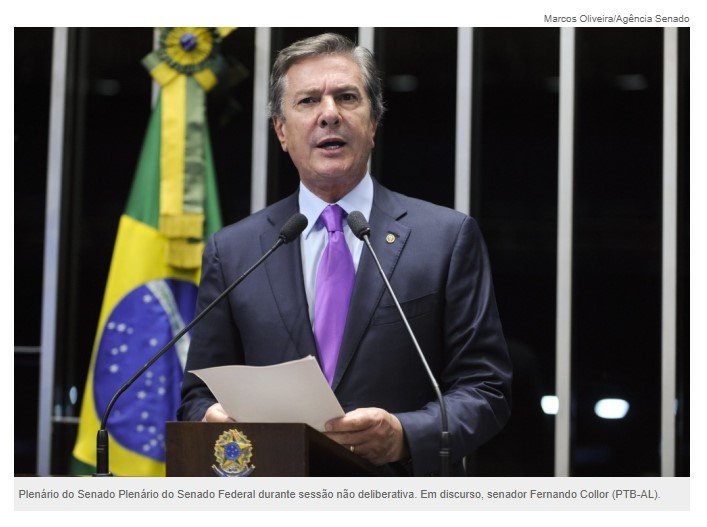STF condena o ex-presidente Fernando Collor a oito anos e dez meses de prisão