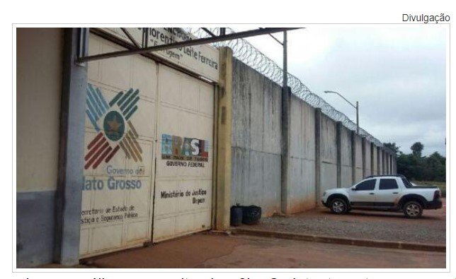 Detento é encontrado morto dentro de cela do presídio Ferrugem em Sinop