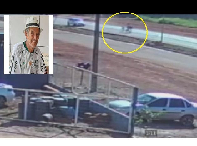 Idoso em Colíder e atropelado na MT-320 e acaba falecendo horas depois. (Fotos)
