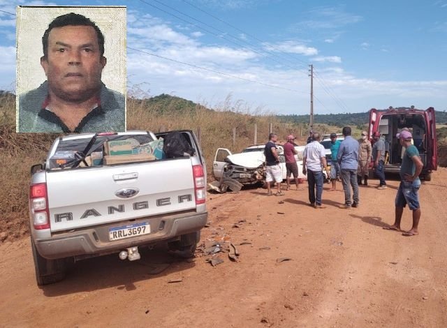 Colidense morre após chocar com caminhonete, uma pessoa foi resgatada ferida no acidente. (Fotos)