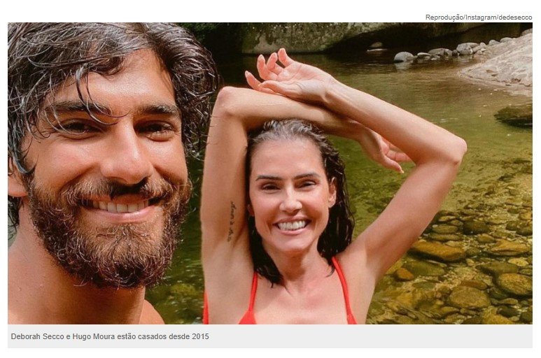 Deborah Secco explica se vive um casamento aberto: ‘A gente pode brincar’