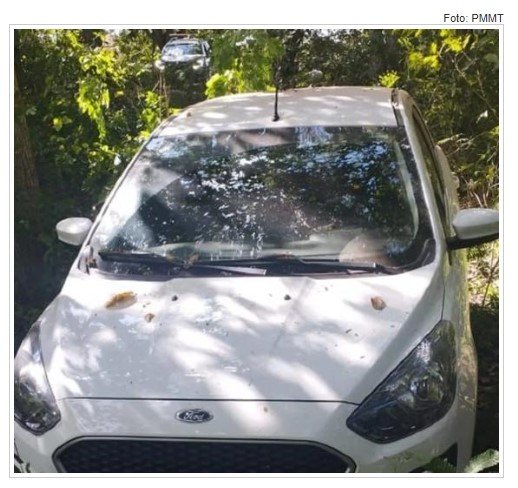 Criminosos roubam carro e levam mulher e bebê de 1 ano como reféns em MT
