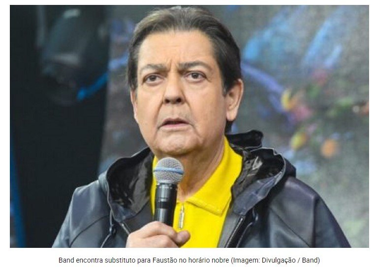 Band bate o martelo e define detalhes de programa que substituirá Faustão