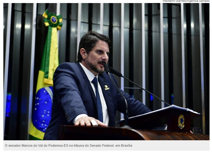 Moraes determina busca e apreensão em endereços de Marcos do Val; no dia do seu aniversário.