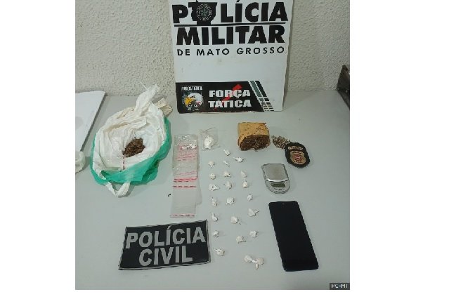 Polícia Civil cumpre mandados de buscas contra o tráfico no município de Marcelândia