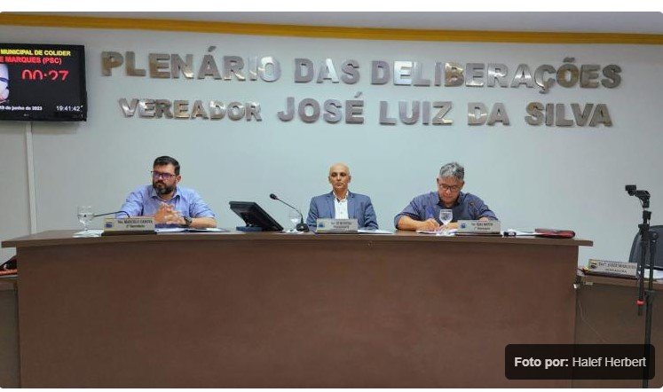 Resumo da sessão ordinária do dia 19 de junho da Câmara de Vereadores de Colíder.