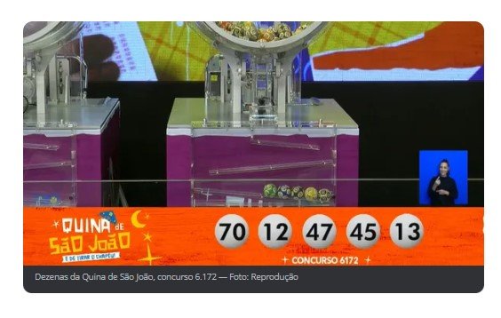 Quina de São João, concurso 6.172: oito apostas dividem prêmio de mais de R$ 216 milhões