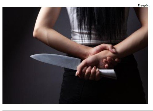 Vítima de agressão ataca marido com faca e homem é preso