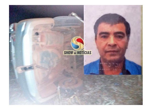 HOMEM MORRE APÓS BATER EM ANTA E CAPOTAR O CARRO NA MT 338